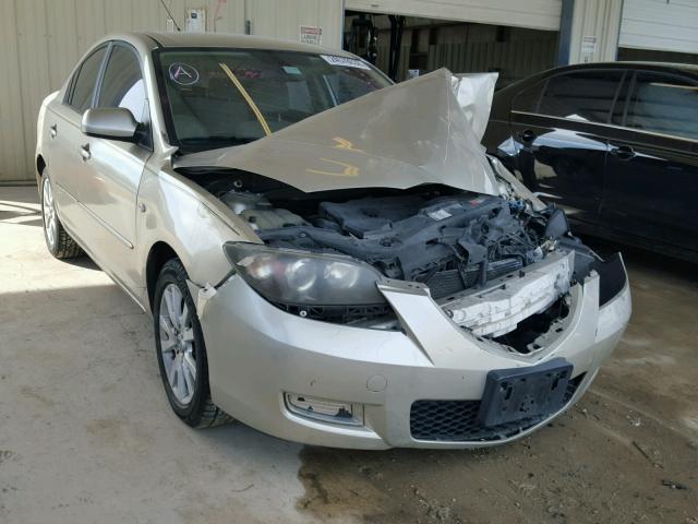 JM1BK12G571757452 - 2007 MAZDA 3 I GOLD photo 1