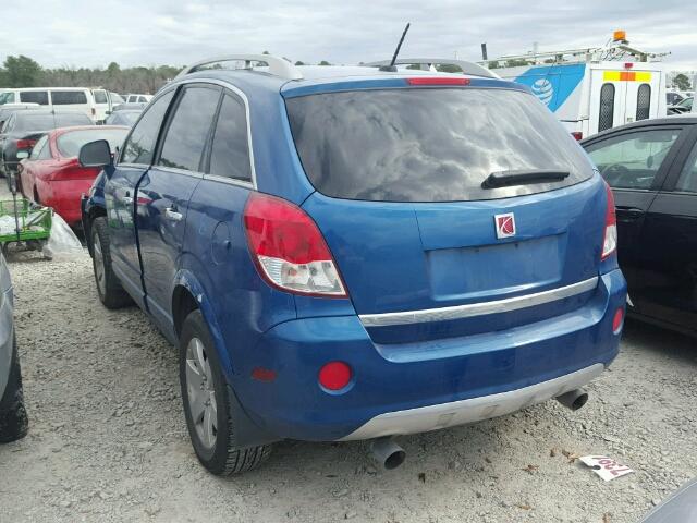 3GSCL53799S586198 - 2009 SATURN VUE XR BLUE photo 3