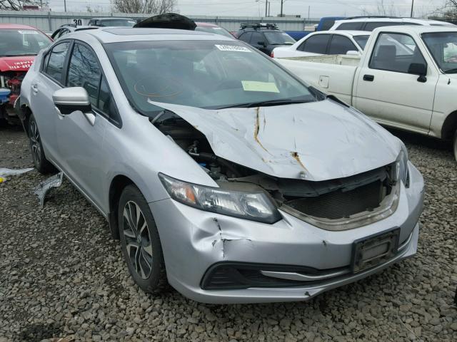 2HGFB2F81FH522820 - 2015 HONDA CIVIC EX WHITE photo 1