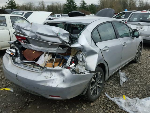 2HGFB2F81FH522820 - 2015 HONDA CIVIC EX თეთრი ფოტო 4