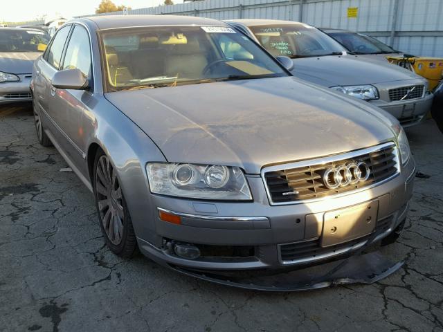 WAULL44EX5N005957 - 2005 AUDI A8 4.2 QUA GRAY photo 1