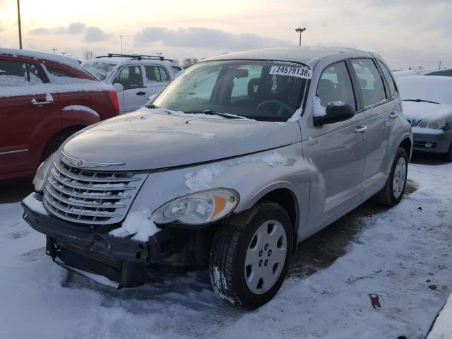 3A4FY48B06T248402 - 2006 CHRYSLER PT CRUISER SILVER photo 2