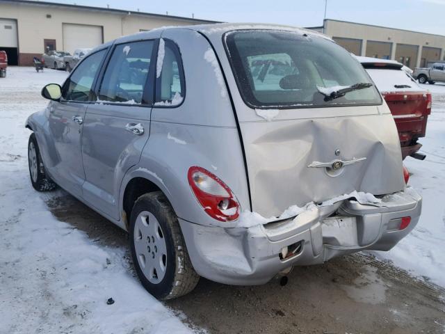 3A4FY48B06T248402 - 2006 CHRYSLER PT CRUISER SILVER photo 3