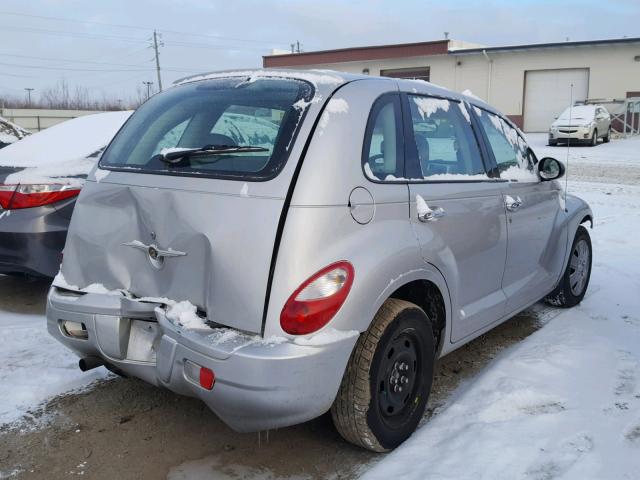 3A4FY48B06T248402 - 2006 CHRYSLER PT CRUISER SILVER photo 4