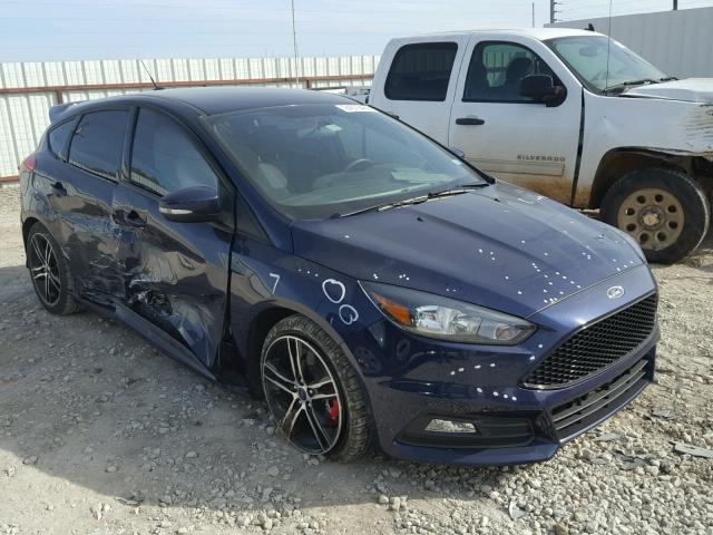 1FADP3L9XGL379077 - 2016 FORD FOCUS ST BLUE photo 1