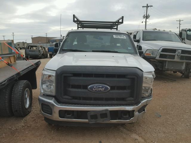 1FT7X2AT5FEB68906 - 2015 FORD F250 SUPER WHITE photo 9