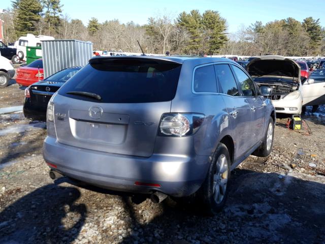 JM3ER29L380194014 - 2008 MAZDA CX-7 SILVER photo 4