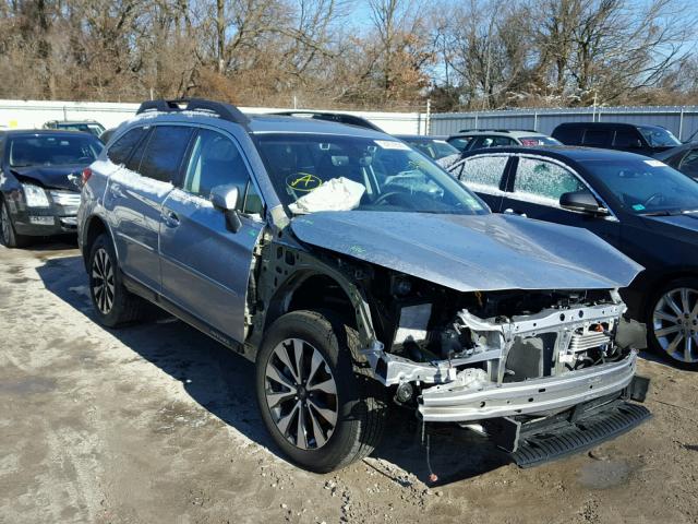 4S4BSANC8H3440596 - 2017 SUBARU OUTBACK 2. SILVER photo 1