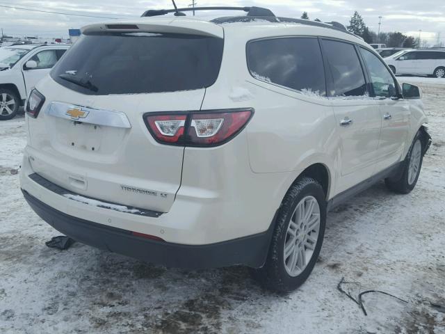 1GNKVGKD0DJ119077 - 2013 CHEVROLET TRAVERSE L WHITE photo 4