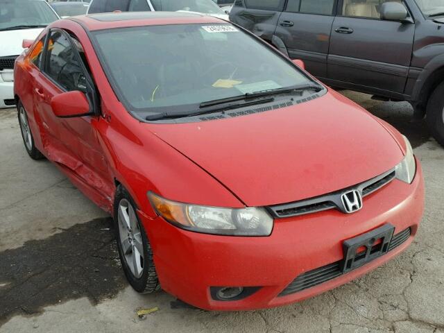 2HGFG11948H576255 - 2008 HONDA CIVIC EXL RED photo 1