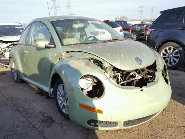 3VWRW31C98M507260 - 2008 VOLKSWAGEN NEW BEETLE GREEN photo 1