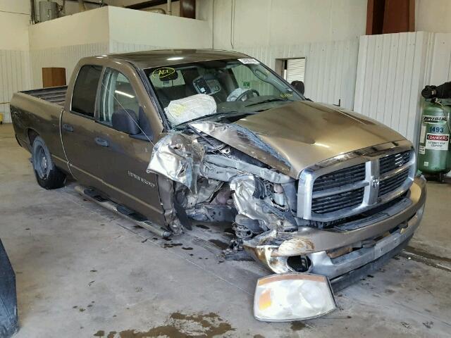 1D7HA18286J111156 - 2006 DODGE RAM 1500 S TAN photo 1