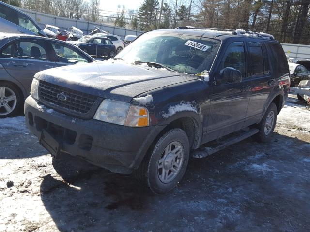 1FMZU72KX3UC01593 - 2003 FORD EXPLORER X BLUE photo 2