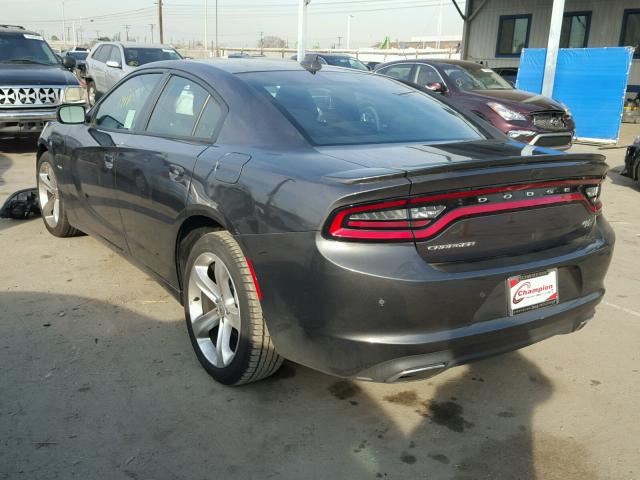 2C3CDXCT9JH188678 - 2018 DODGE CHARGER R/ GRAY photo 3