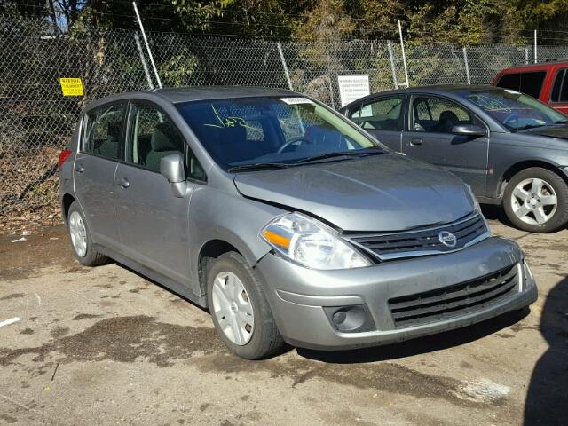 3N1BC1CP1CK802541 - 2012 NISSAN VERSA S GRAY photo 1