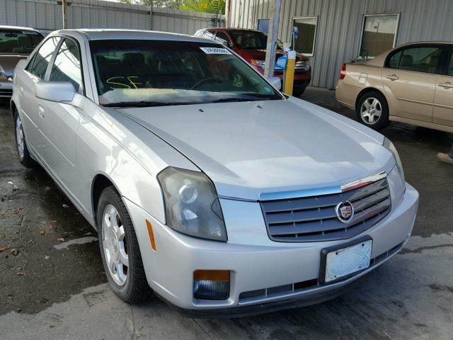 1G6DM57NX30155201 - 2003 CADILLAC CTS SILVER photo 1