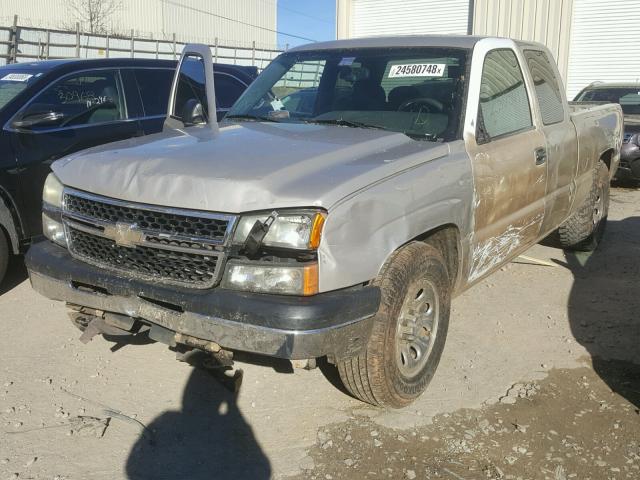 1GCEC19X86Z161347 - 2006 CHEVROLET SILVERADO TAN photo 2