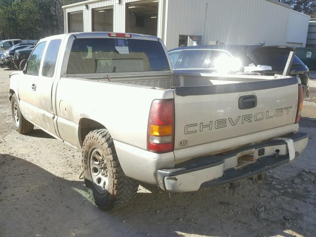 1GCEC19X86Z161347 - 2006 CHEVROLET SILVERADO TAN photo 3