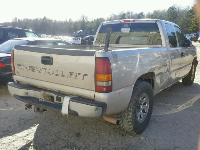 1GCEC19X86Z161347 - 2006 CHEVROLET SILVERADO TAN photo 4