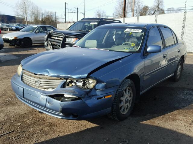 1G1NE52M8W6142292 - 1998 CHEVROLET MALIBU LS BLUE photo 2