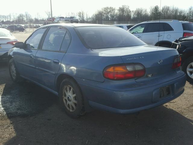 1G1NE52M8W6142292 - 1998 CHEVROLET MALIBU LS BLUE photo 3