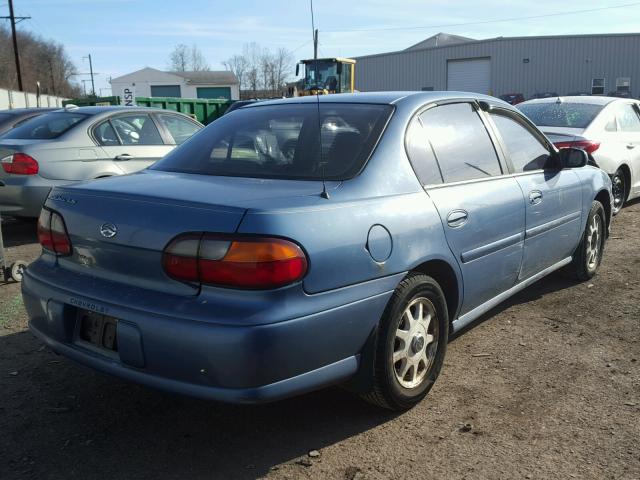 1G1NE52M8W6142292 - 1998 CHEVROLET MALIBU LS BLUE photo 4