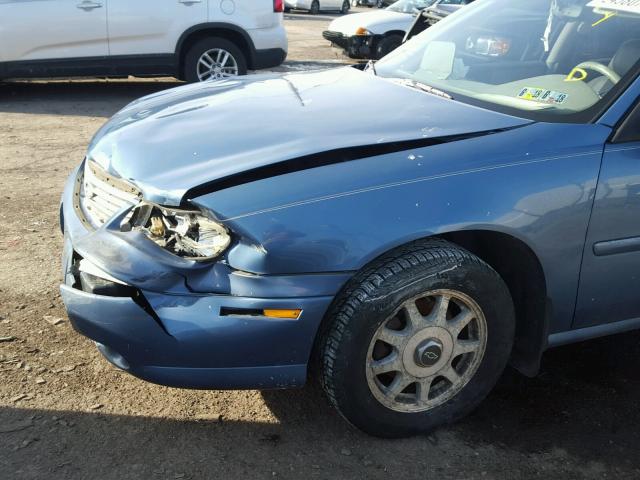 1G1NE52M8W6142292 - 1998 CHEVROLET MALIBU LS BLUE photo 9