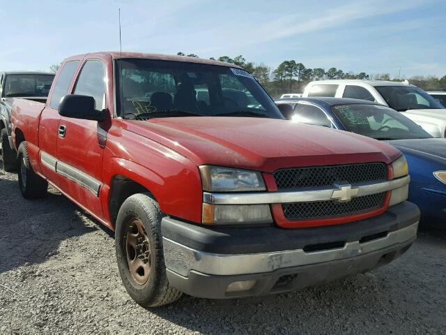 2GCEC19T641381895 - 2004 CHEVROLET SILVERADO RED photo 1