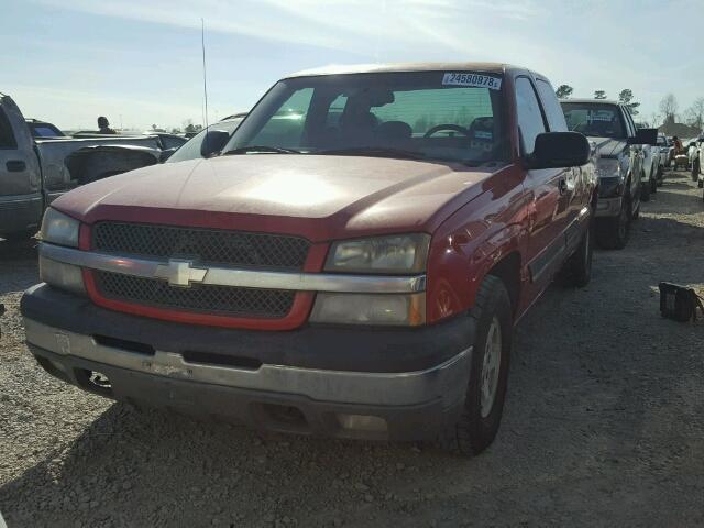 2GCEC19T641381895 - 2004 CHEVROLET SILVERADO RED photo 2