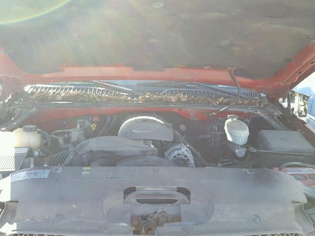 2GCEC19T641381895 - 2004 CHEVROLET SILVERADO RED photo 7