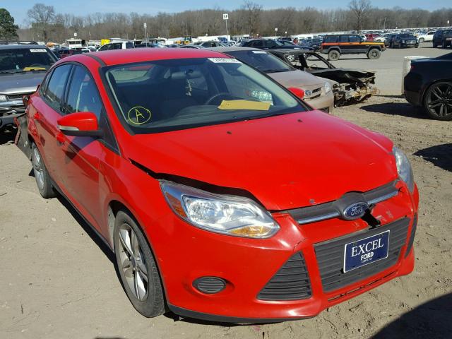 1FADP3F27DL136174 - 2013 FORD FOCUS SE RED photo 1