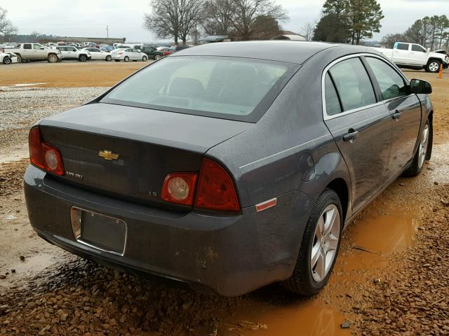 1G1ZG57B89F172058 - 2009 CHEVROLET MALIBU LS ლურჯი ფოტო 4