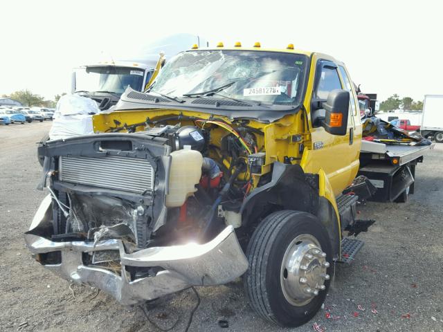 3FRWX6FC1FV675238 - 2015 FORD F650 SUPER YELLOW photo 2