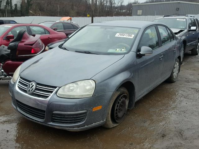 3VWPF71K05M614201 - 2005 VOLKSWAGEN NEW JETTA BLUE photo 2