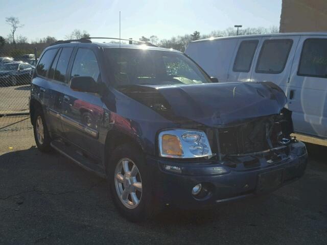 1GKDT13S032134810 - 2003 GMC ENVOY BLUE photo 1