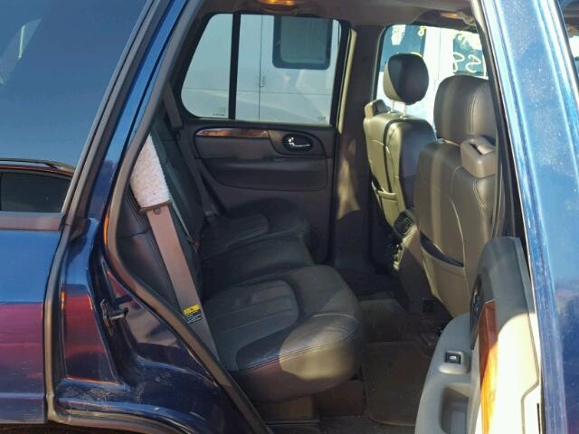 1GKDT13S032134810 - 2003 GMC ENVOY BLUE photo 6