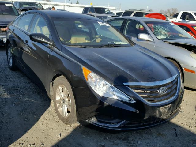 5NPEB4AC9CH389793 - 2012 HYUNDAI SONATA GLS BLACK photo 1