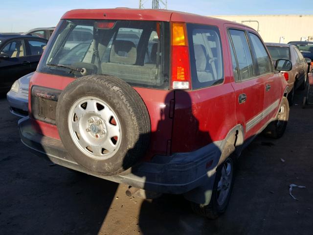 JHLRD1853VC031107 - 1997 HONDA CR-V LX RED photo 4