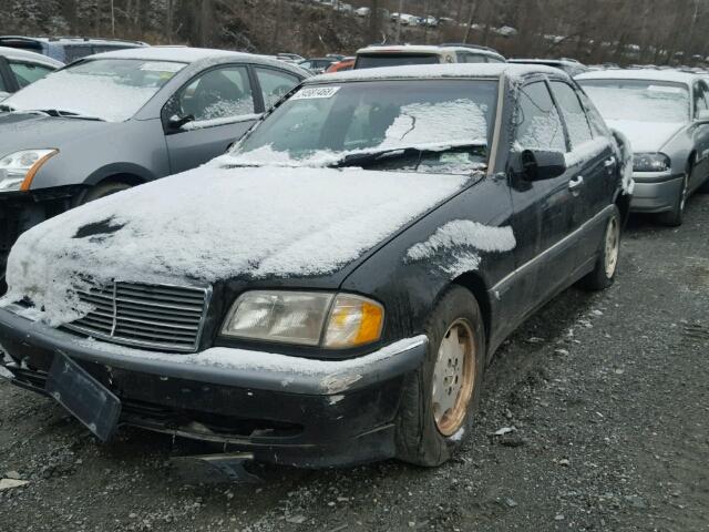 WDBHA29G6YA807929 - 2000 MERCEDES-BENZ C 280 BLACK photo 2