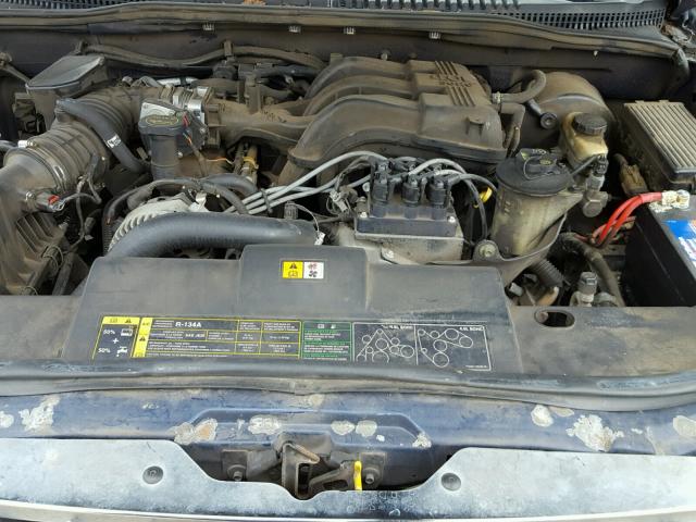 1FMDU63K34ZA34355 - 2004 FORD EXPLORER X BLUE photo 7