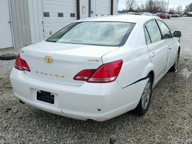 4T1BK36B76U151783 - 2006 TOYOTA AVALON XL WHITE photo 4