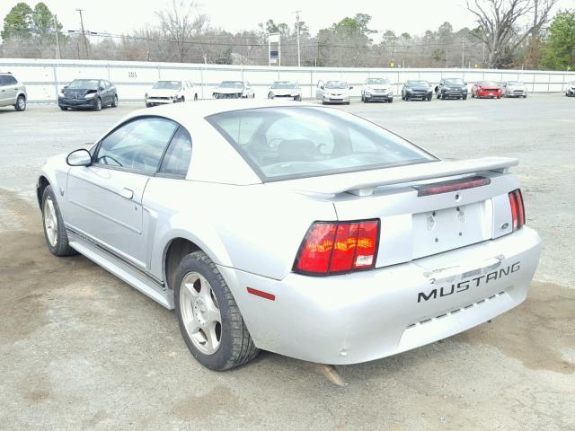 1FAFP40614F215333 - 2004 FORD MUSTANG SILVER photo 3