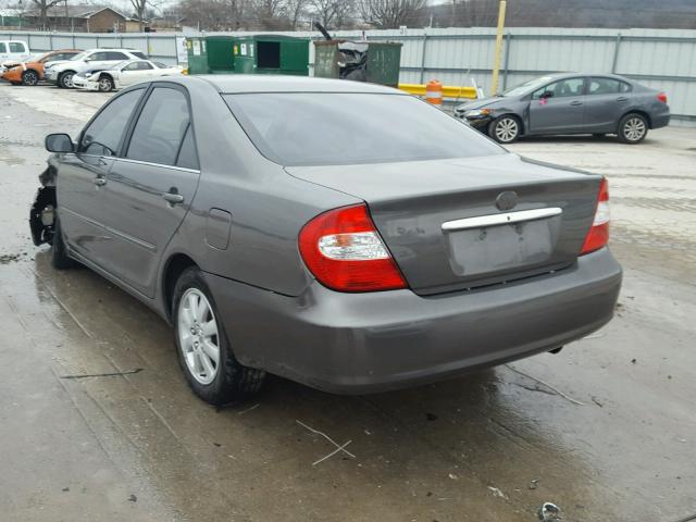 4T1BE32K04U885045 - 2004 TOYOTA CAMRY LE GRAY photo 3