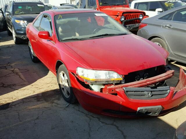 1HGCG2252YA039130 - 2000 HONDA ACCORD EX RED photo 1