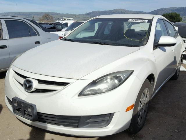 1YVHZ8BH9B5M17434 - 2011 MAZDA 6 I WHITE photo 2