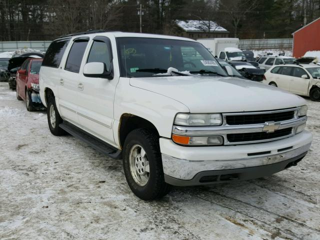 3GNFK16T01G247910 - 2001 CHEVROLET SUBURBAN K WHITE photo 1