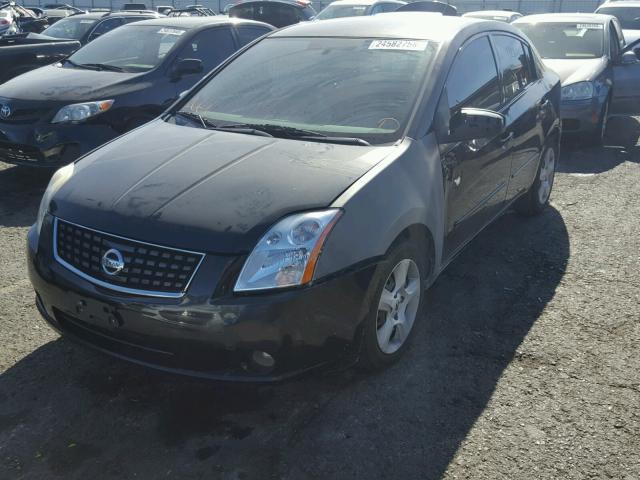 3N1AB61E68L685327 - 2008 NISSAN SENTRA 2.0 BLACK photo 2