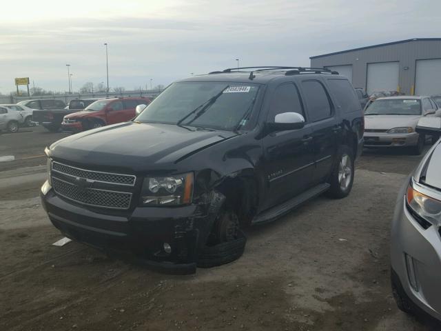 1GNFK13087J265945 - 2007 CHEVROLET TAHOE K150 BLACK photo 2