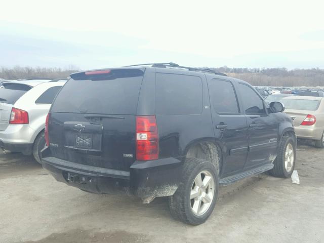 1GNFK13087J265945 - 2007 CHEVROLET TAHOE K150 BLACK photo 4