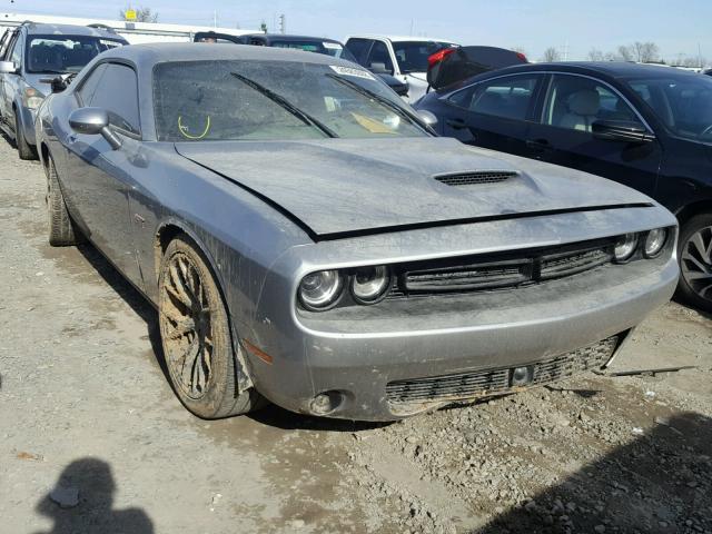 2C3CDZDJ3GH264767 - 2016 DODGE CHALLENGER GRAY photo 1